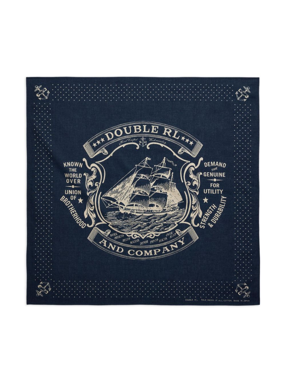 Ralph Lauren RRL Sjaal met print Blauw