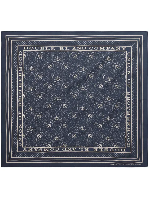 Ralph Lauren RRL pañuelo con motivo de bandana