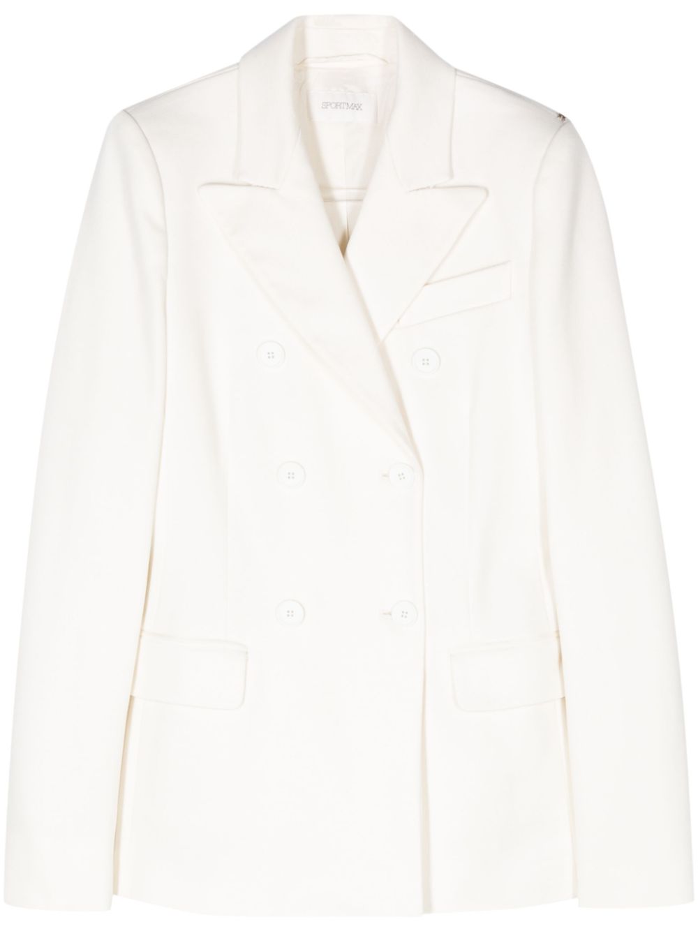 Sportmax Sestri double-breasted blazer - White