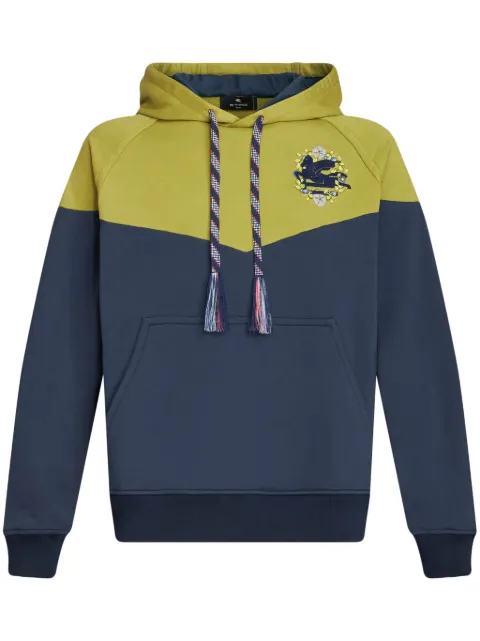ETRO Pegaso-motif cotton hoodie