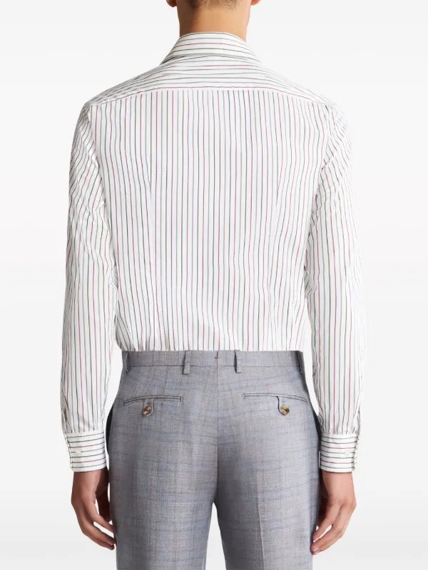 ETRO ロゴ シャツ | ホワイト | FARFETCH JP