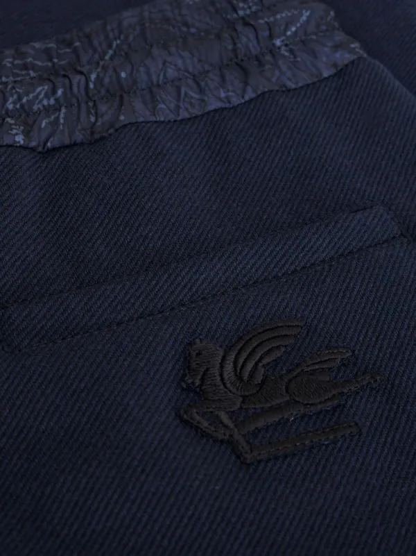 ETRO Pegaso トラックパンツ | ブルー | FARFETCH JP