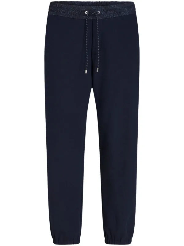 【関税込み】ETRO 'Pegaso' cargo pants ETRO Pegaso トラックパンツ | ブルー | FARFETCH JP