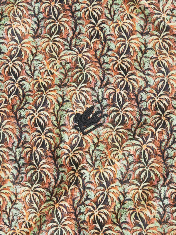 ETRO パームツリープリント Tシャツ | オレンジ | FARFETCH JP