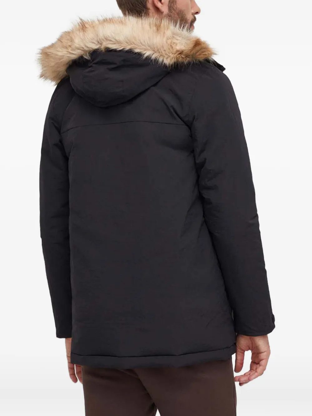 adidas Parka met capuchon Zwart