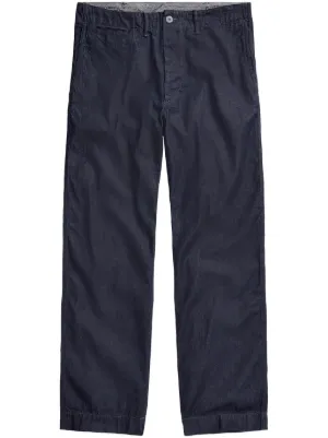 Ralph Lauren RRL Cotton Cargo Trousers | Blue | FARFETCH