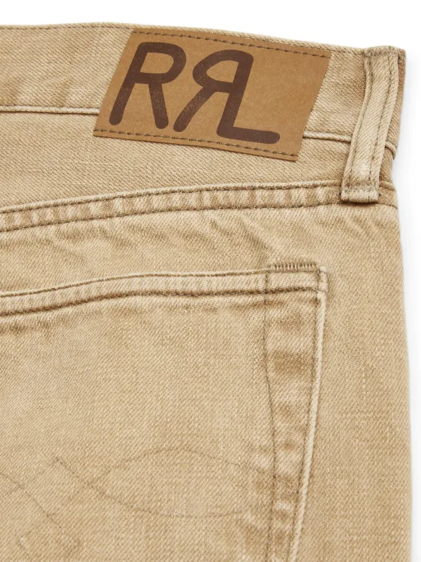 Ralph Lauren RRL ハイウエスト スリムジーンズ | ニュートラル