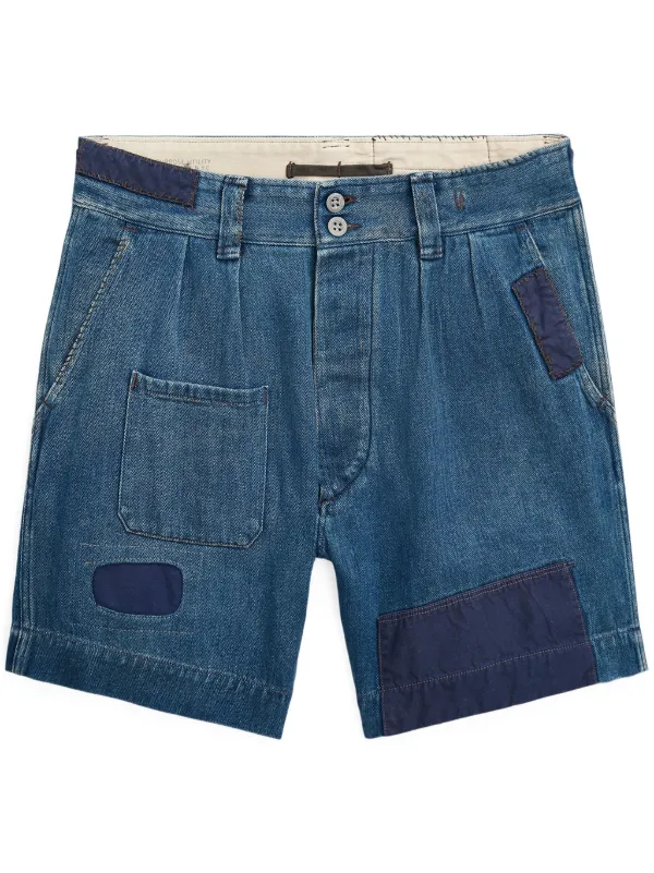 Polo Ralph Lauren パッチワークショートパンツ L - メルカリ