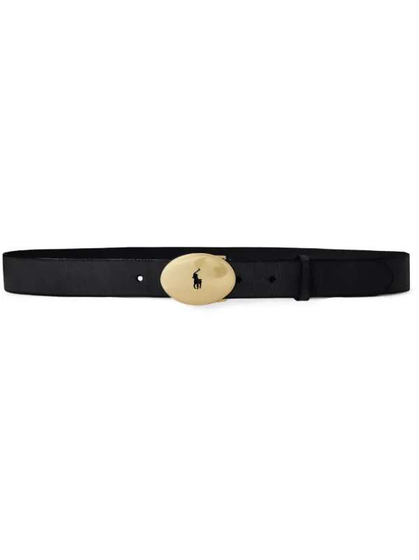 Polo Ralph Lauren Polo Pony Leather Belt | Black | FARFETCH Polo Ralph Lauren Polo Pony Leather Belt | Black | FARFETCH