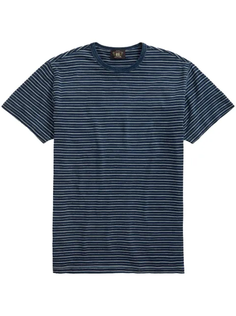 Ralph Lauren RRL stripe-print cotton T-shirt