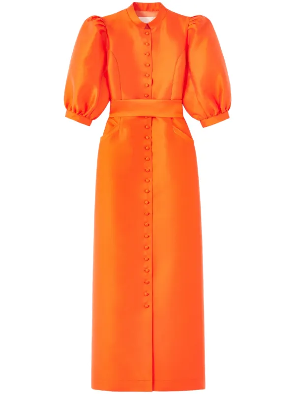 aje mimosa midi dress Aje - Mimosa Cut Out Midi Hot Pink (Size 8) – Goldie's