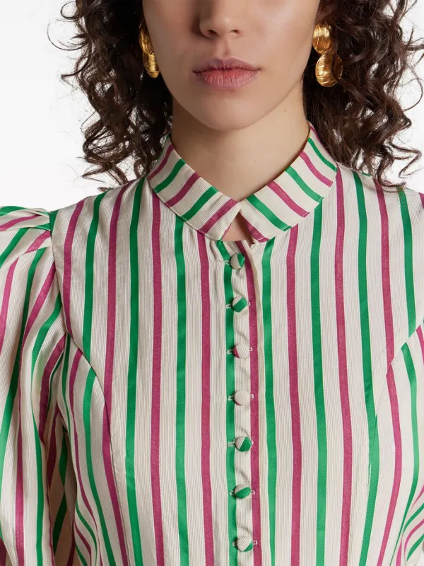 Louis striped playsuit