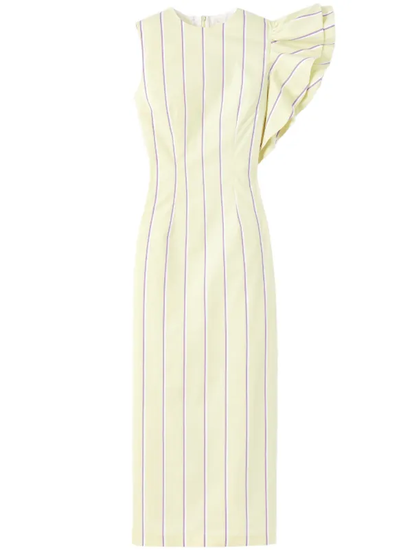 DESTREE Franz Striped Dress Farfetch