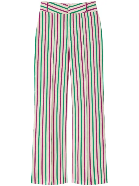 DESTREE Yoshi striped pattern trousers