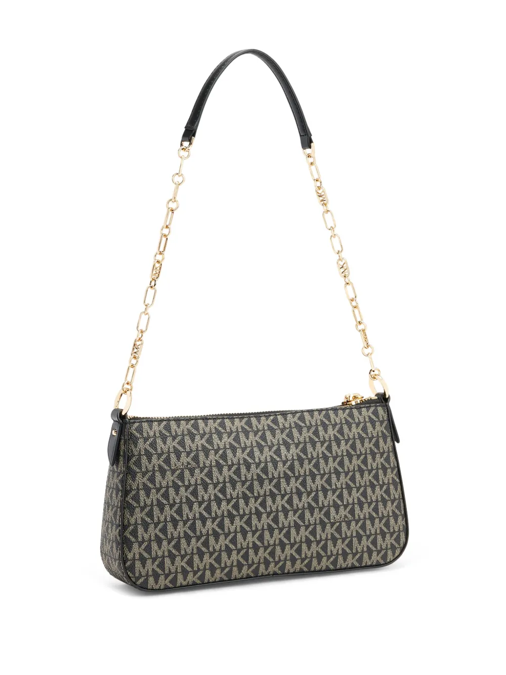 Michael Kors medium Empire logo-lettering shoulder bag - Zwart
