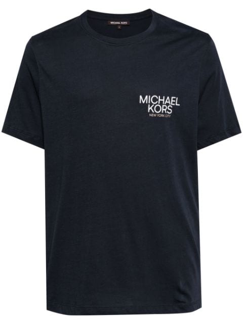 Michael Kors تيشيرت قطن بطبعة شعار الماركة