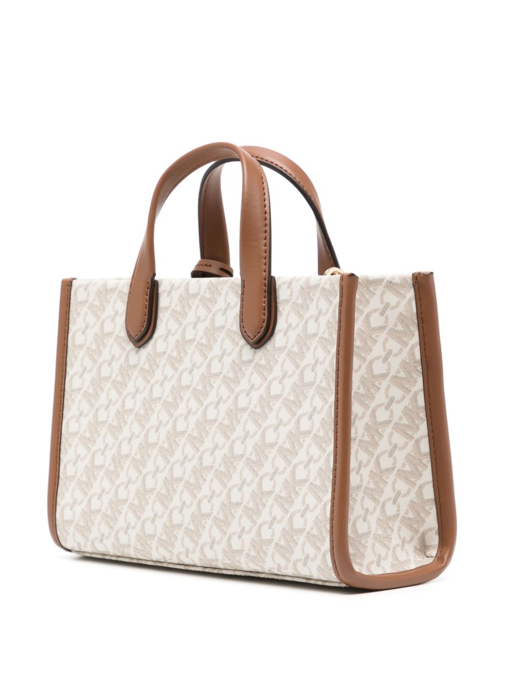 Shop Michael Kors Small Gigi Tote Bag In White