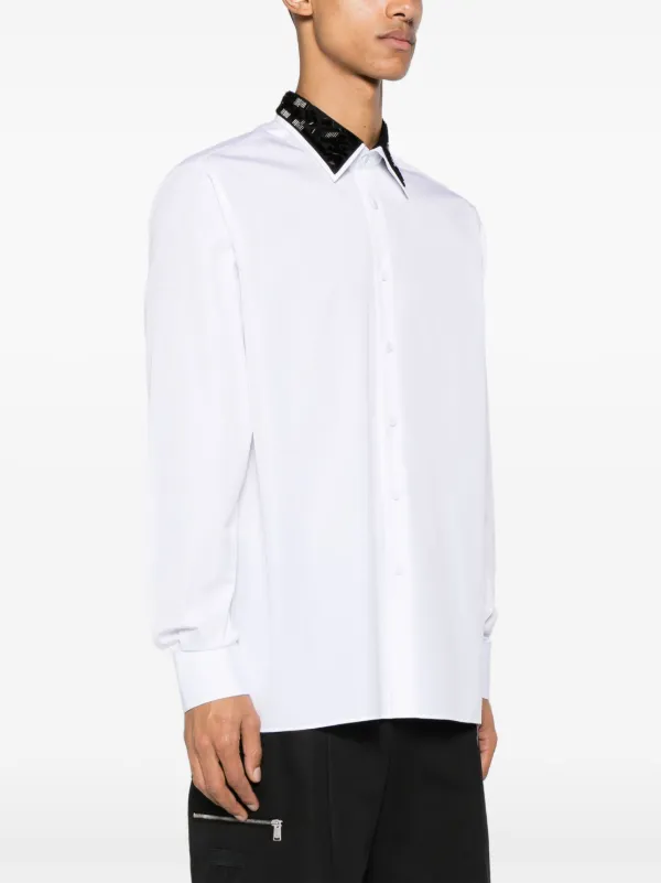 Prada ビーズカラーシャツ | ホワイト | FARFETCH JP