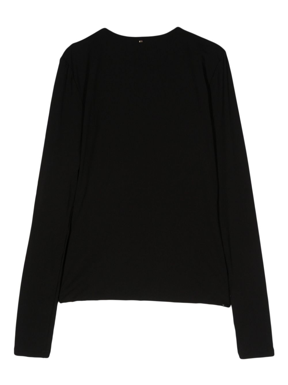 Sportmax Albenga long-sleeve T-shirt - Zwart