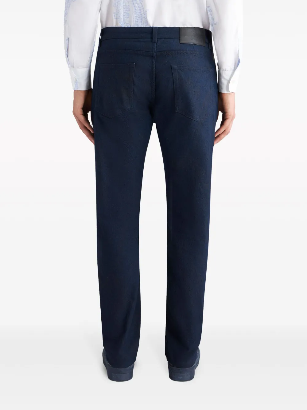 ETRO Straight jeans Blauw