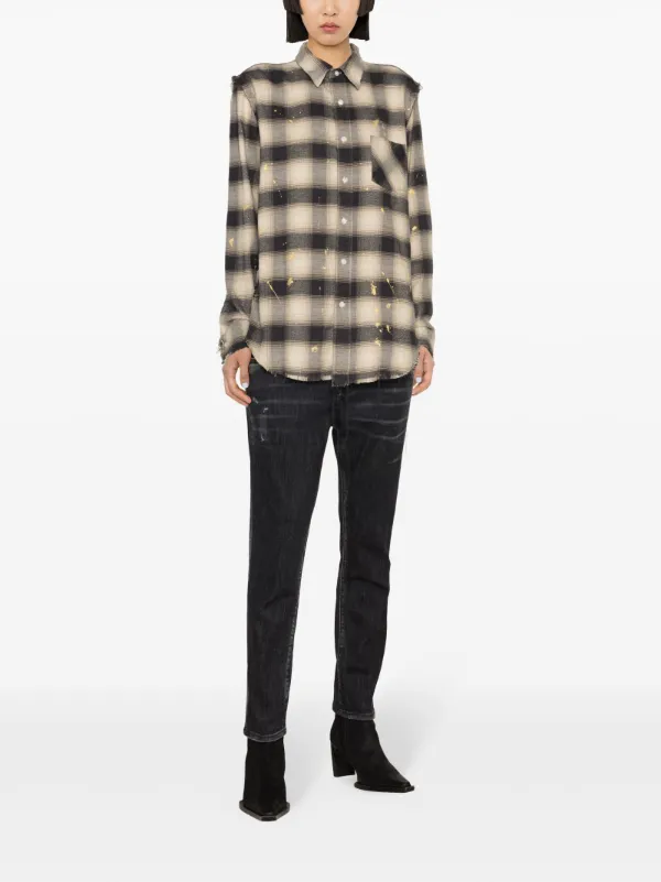 DSQUARED2 COOL GIRL CROPPED JEAN ブラック DSQUARED2 Cool Girl クロップドジーンズ | ブラック | FARFETCH JP