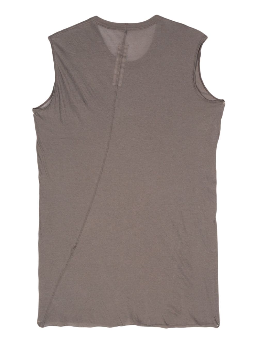 Rick Owens Semi-doorzichtige tanktop - Grijs