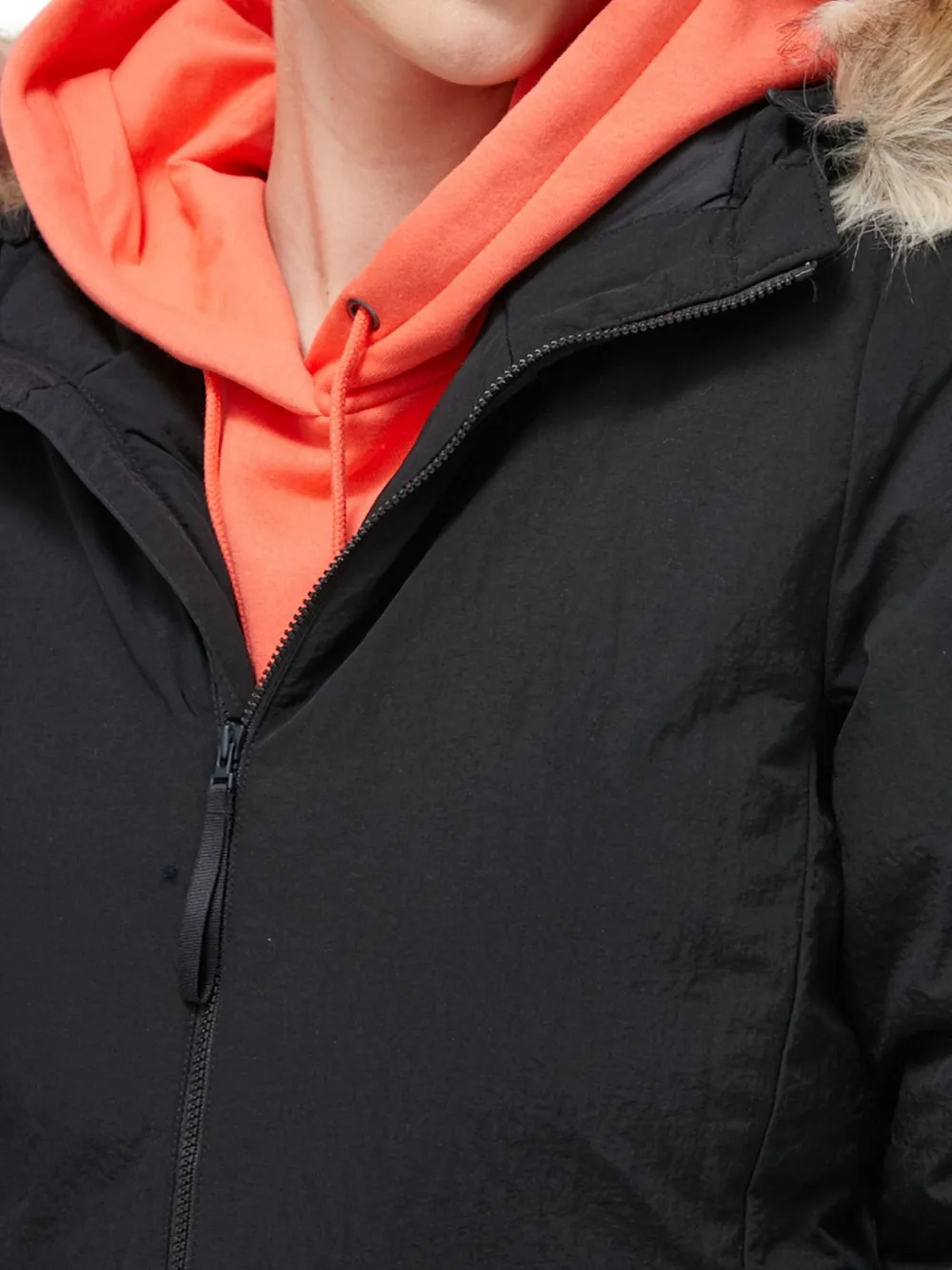 adidas Jack met capuchon Zwart