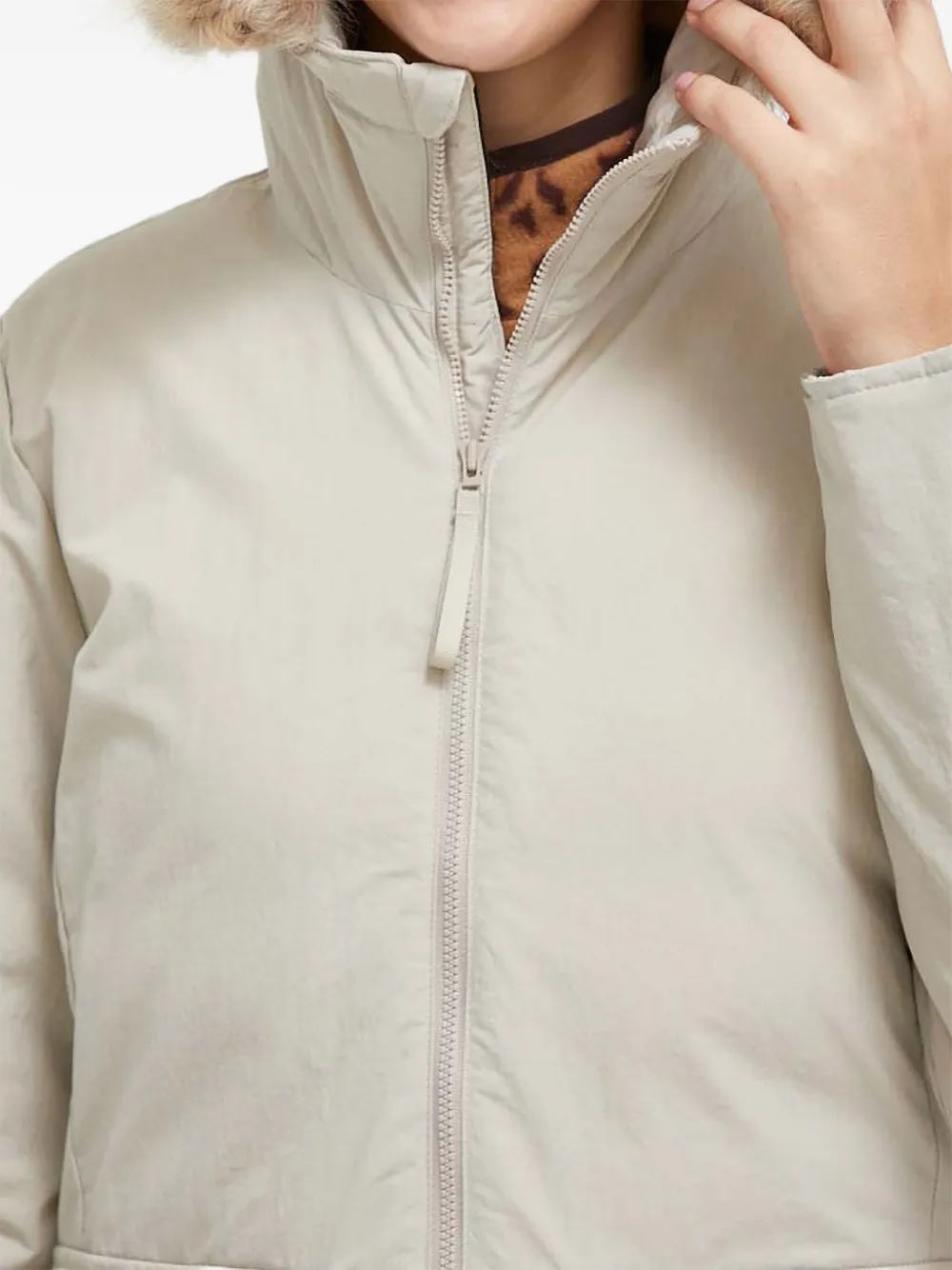 adidas Jack met capuchon Beige