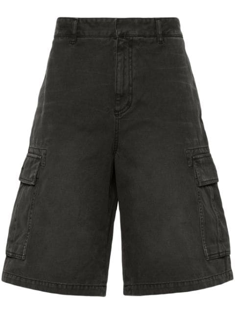 Givenchy shorts cargo con logo bordado