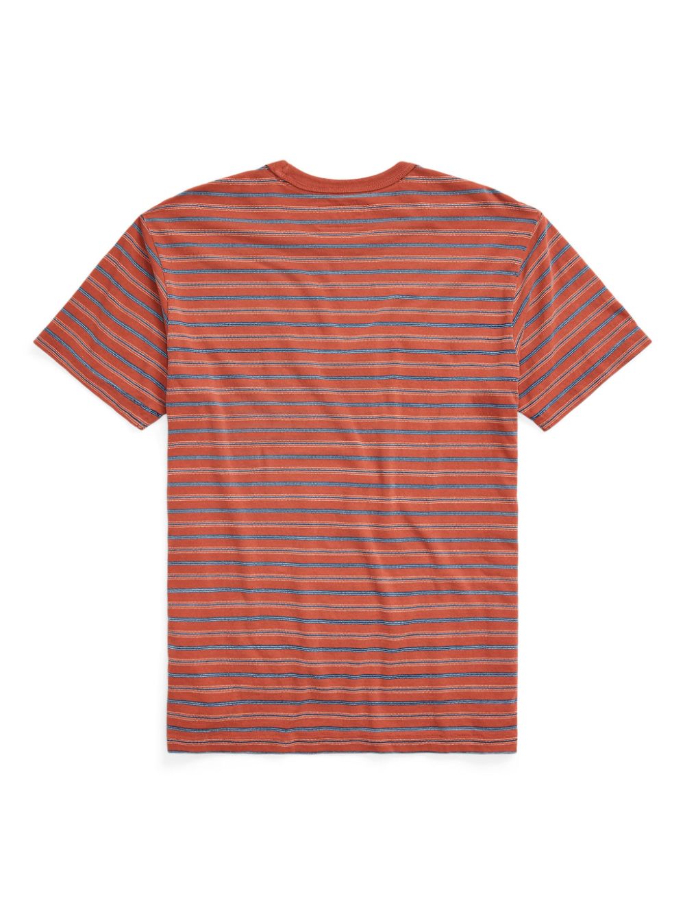 Ralph Lauren RRL Gestreept katoenen T-shirt - Oranje