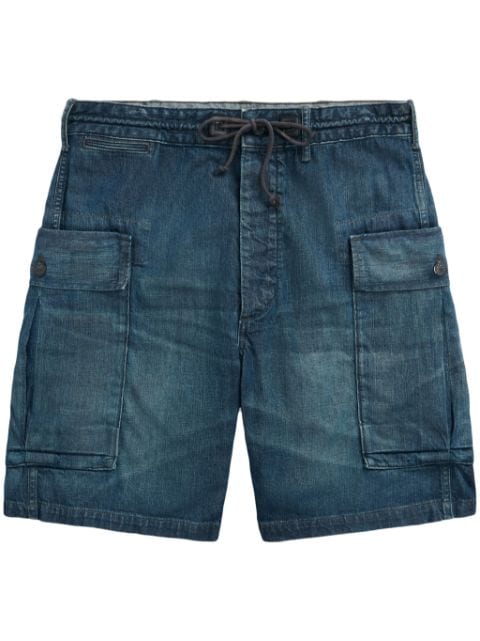 Ralph Lauren RRL shorts cargo de mezclilla