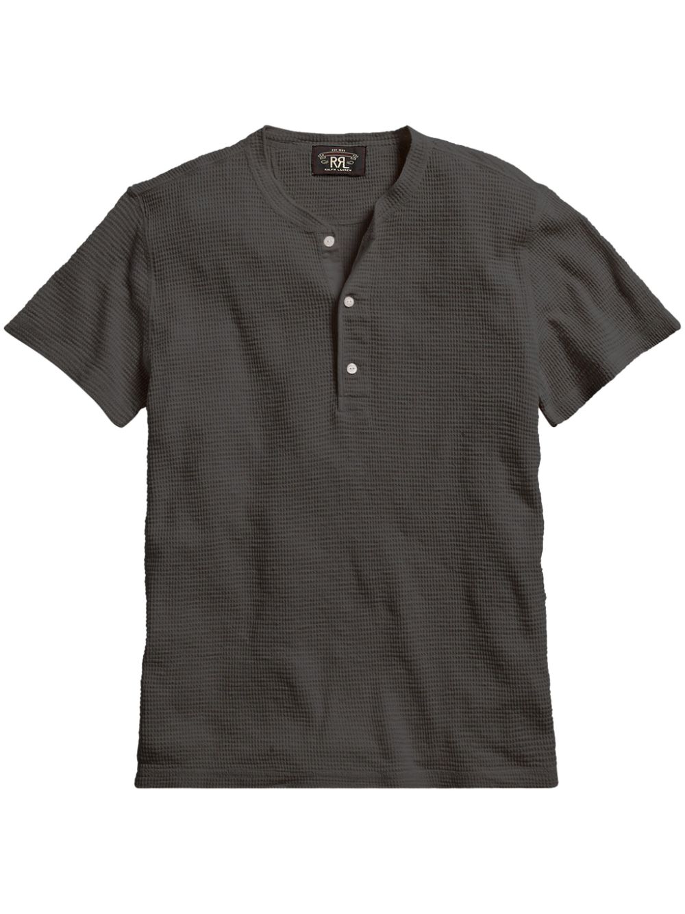 Ralph Lauren RRL henley cotton T-shirt - Grey