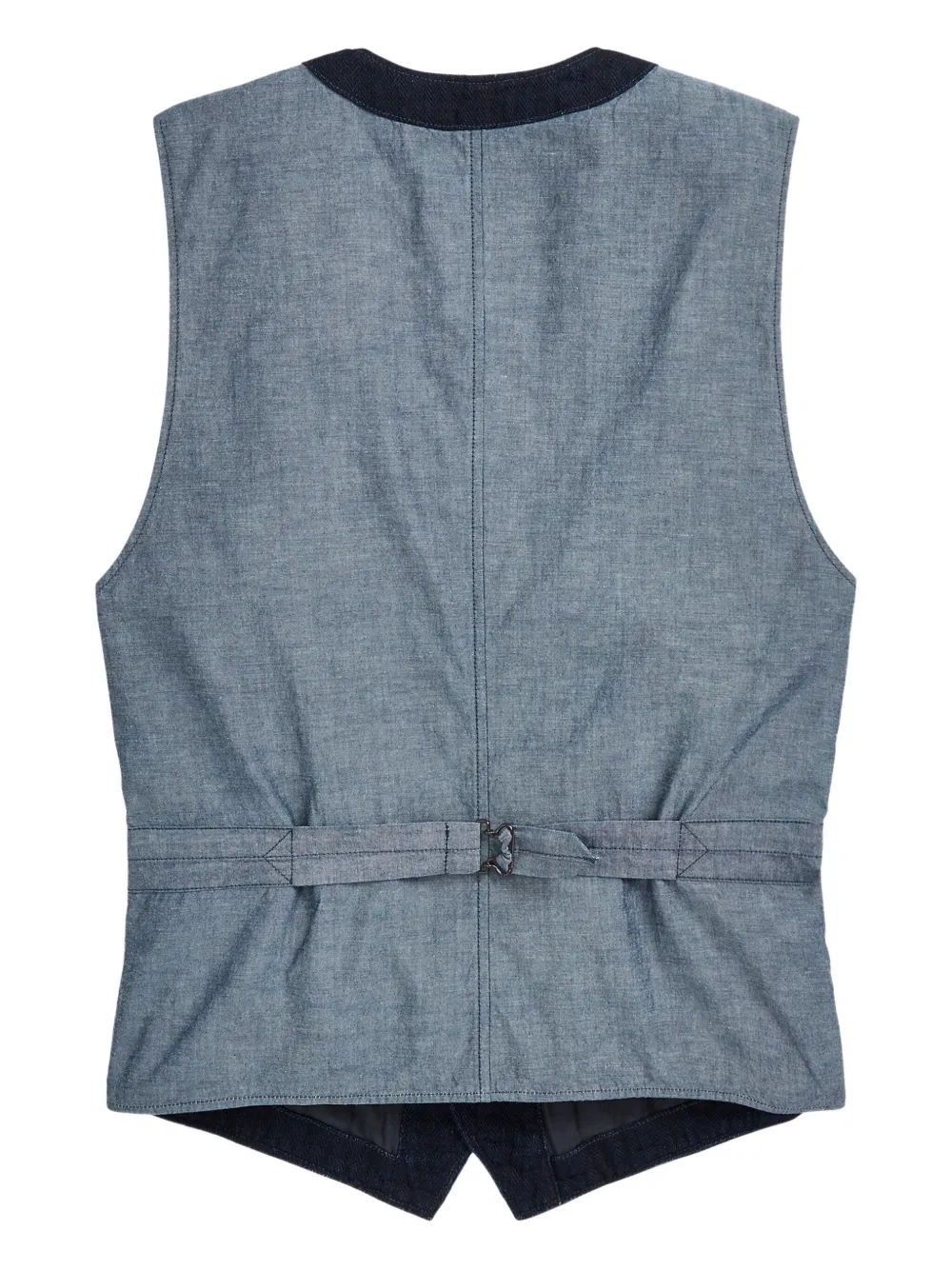 RRL デニムベスト ダークブルー Ralph Lauren RRL デニムベスト | ブルー | FARFETCH JP