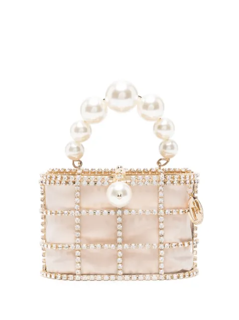 Rosantica Holli faux pearl-embellished mini bag