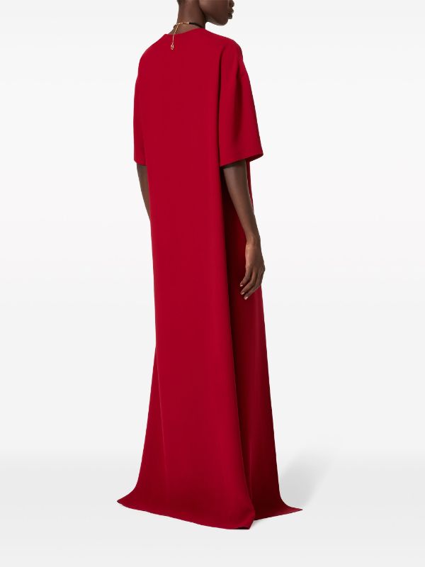 Valentino Garavani Fluid Long Dress | Red | FARFETCH BH