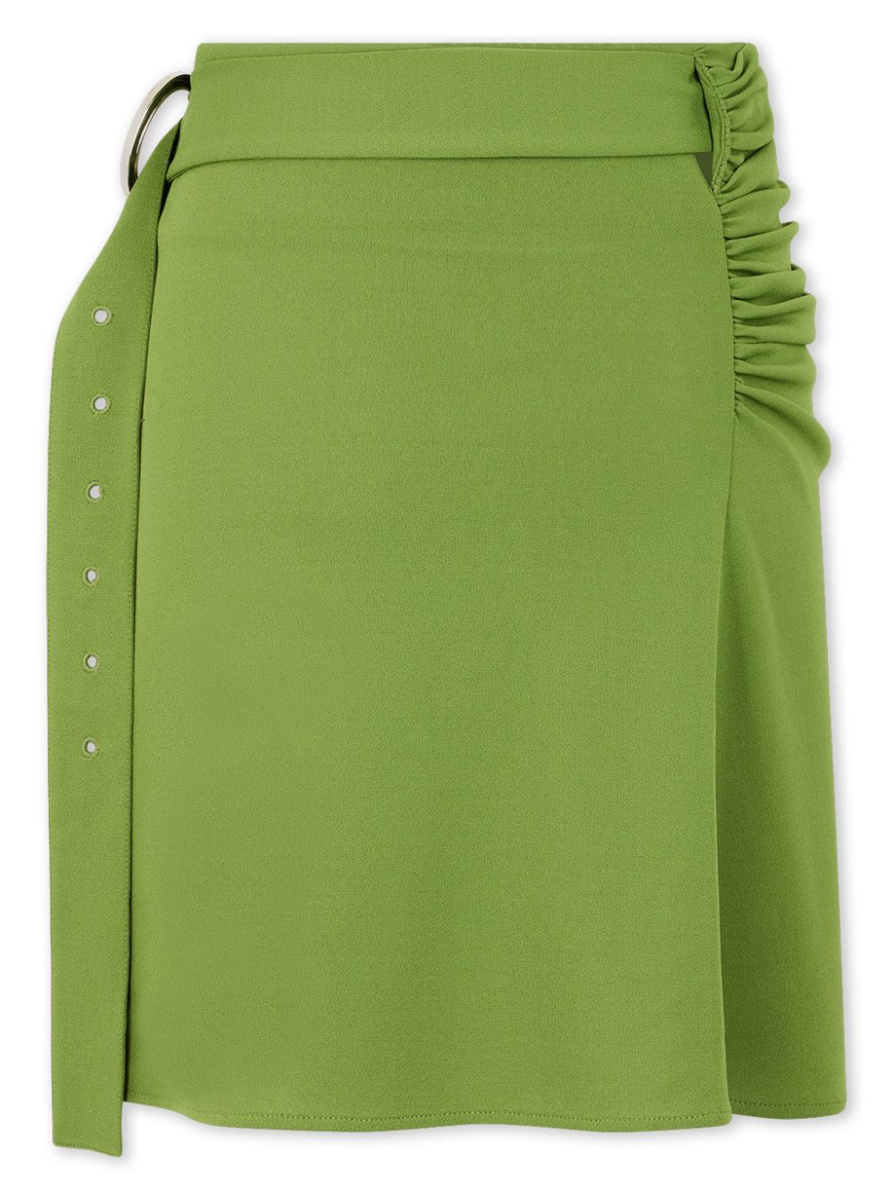 Rabanne draped crepe wrap skirt Women