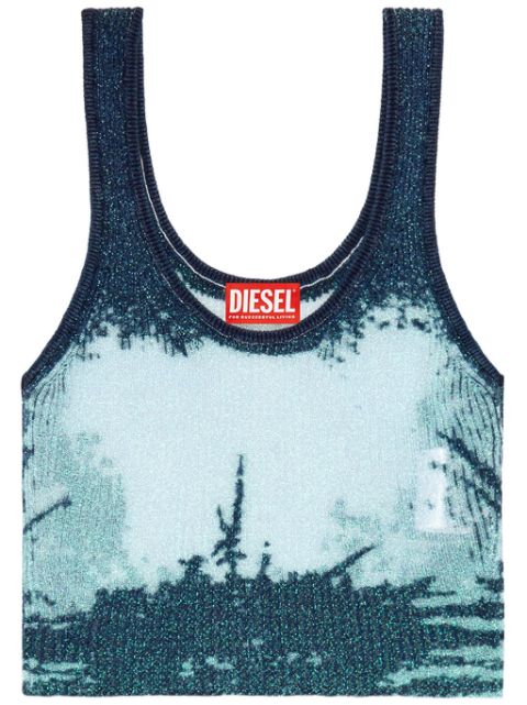 Diesel Deidrina lurex tank top Women