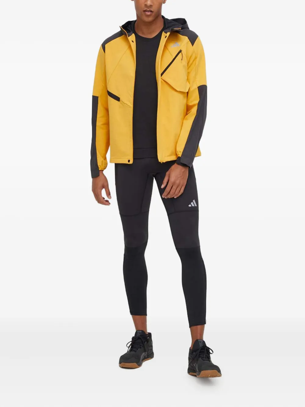 adidas hooded colour-blocked jacket | Hooded Jackets | Image 2