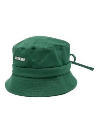 Jacquemus Cappello Bucket Le Bob Gadjo | Verde | FARFETCH IT