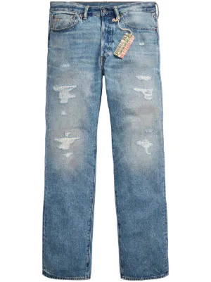 RRL ストレートデニム ライトブルー 31 x 32 , 【公式通販】