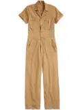 Ralph Lauren RRL short-sleeve cotton jumpsuit - Neutrals