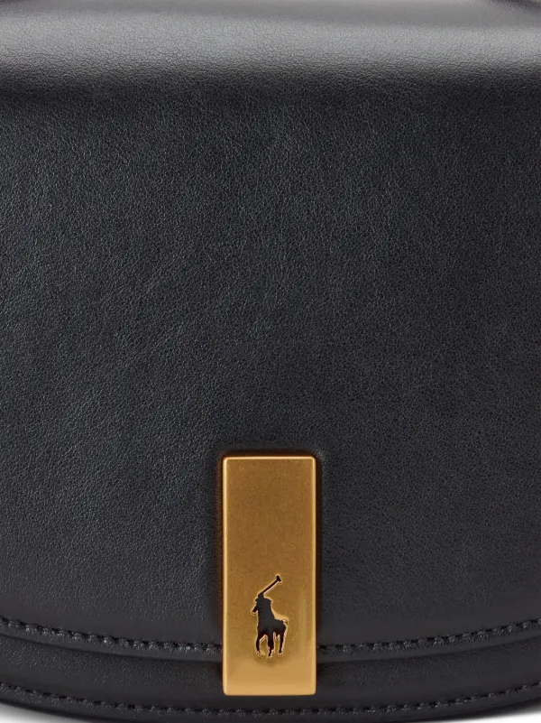 Polo Ralph Lauren Polo ID レザー ショルダーバッグ ミニ