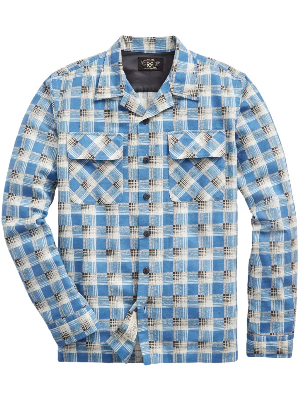 RRL シャツ Ralph Lauren RRL チェック シャツ | ブルー | FARFETCH JP