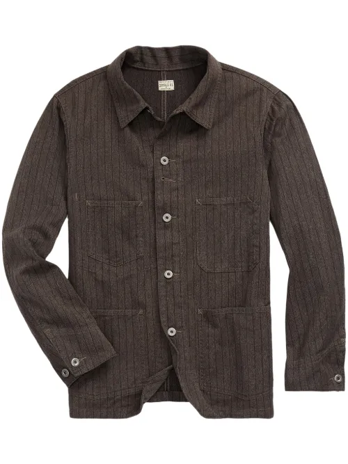 Surchemise en coton à rayures - Ralph Lauren RRL - Modalova
