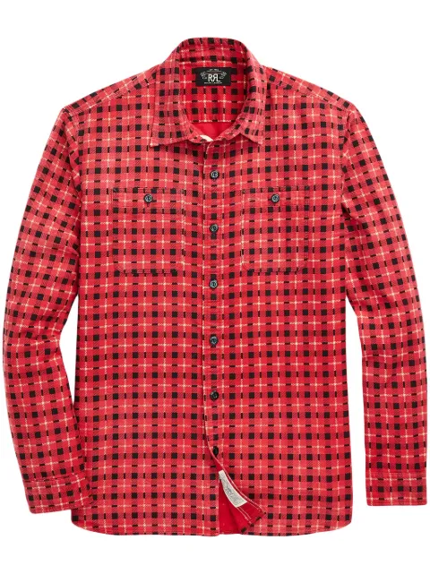 Ralph Lauren RRL checked cotton-flannel shirt