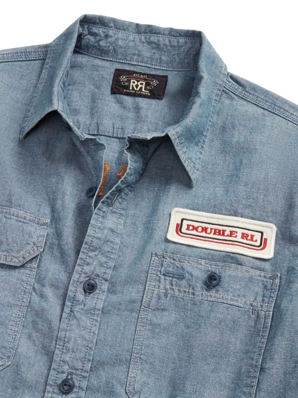 Ralph Lauren RRL シャンブレーシャツ | ブルー | FARFETCH JP