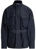 RLX Ralph Lauren band-collar belted jacket - Blue