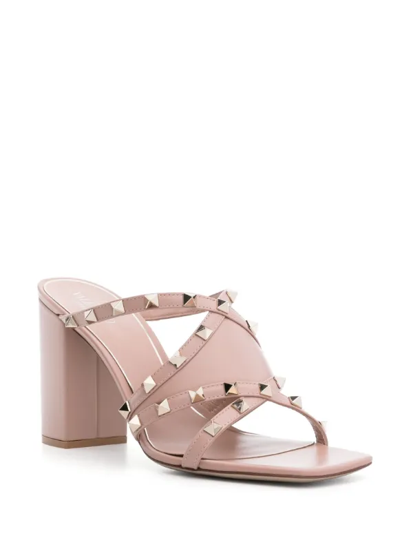 Valentino Garavani Rockstud 90mm Leather Sandals - Farfetch