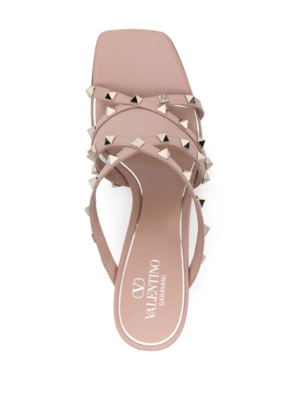 Valentino Garavani Rockstud 90mm Leather Sandals - Farfetch