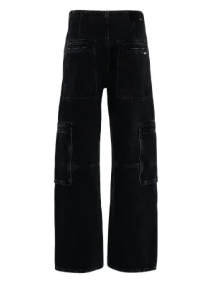【AMIRI】ハイウエスト ストレートレッグ ジーンズ レディース AMIRI】ハイウエスト ストレートレッグ ジーンズ レディース